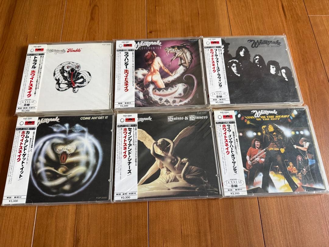 【CD】Whitesnake アルバム11枚セット　ホワイトスネイク