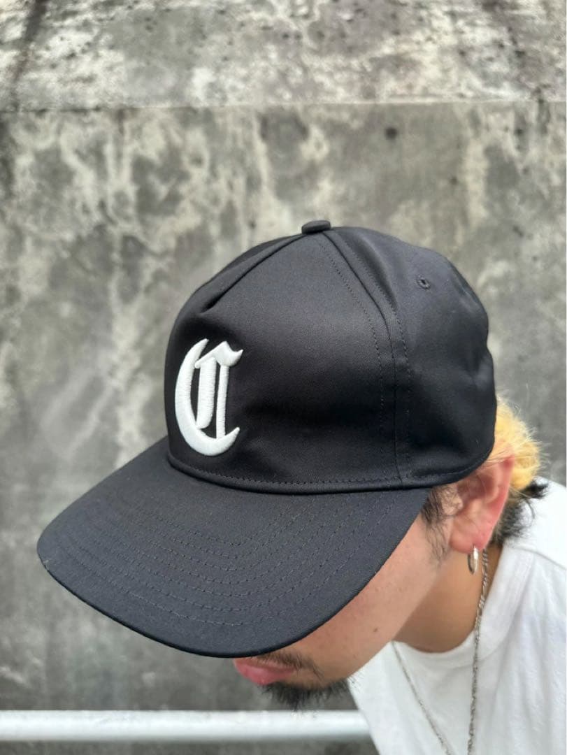 COOTIE T/C Twill 5 Panel Cap ブラック