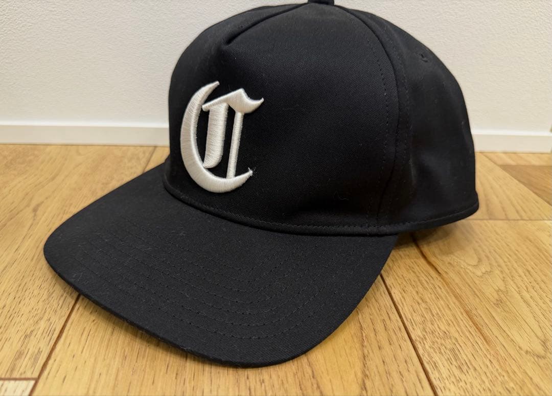 COOTIE T/C Twill 5 Panel Cap ブラック