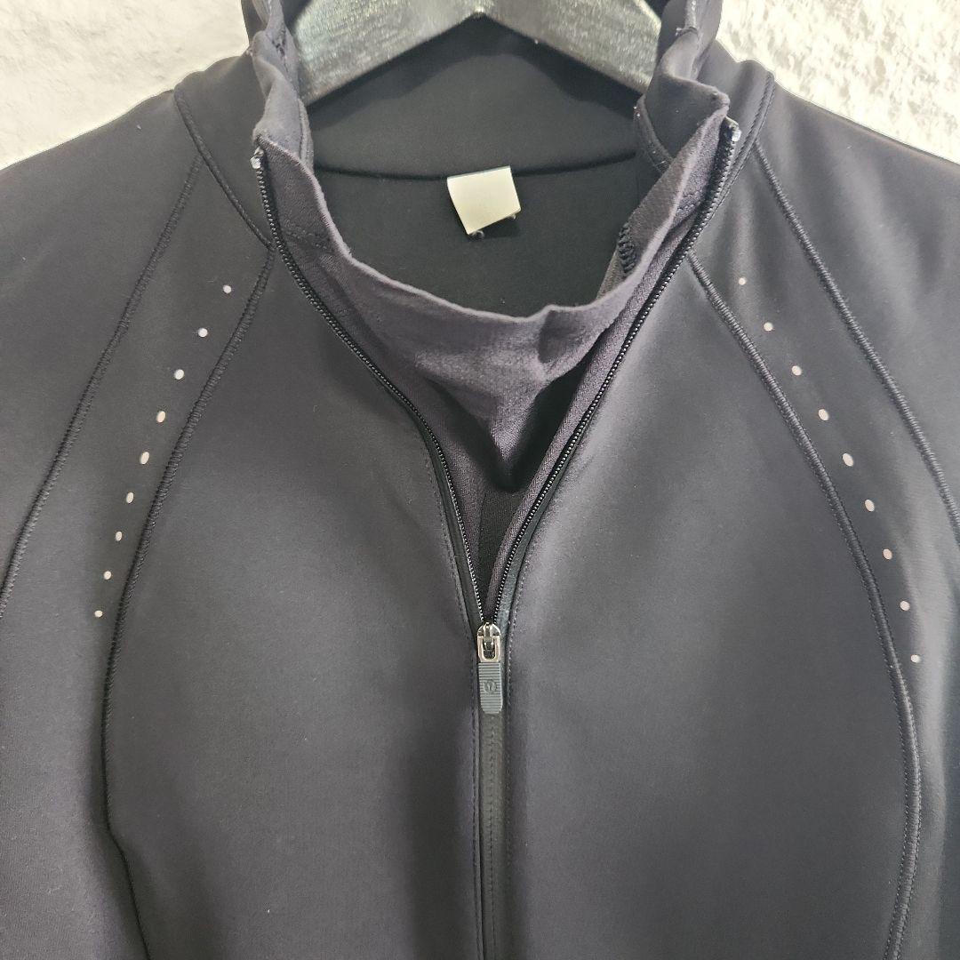 cb.jルルレモン ランニングウェア ハイネック 黒4 lululemon