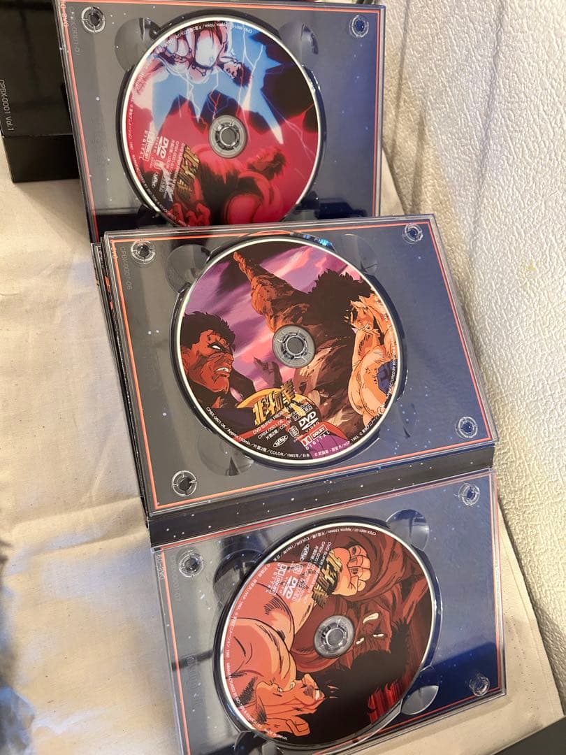 北斗の拳 スーパープレミアム DVD ボックスセット 1-3巻