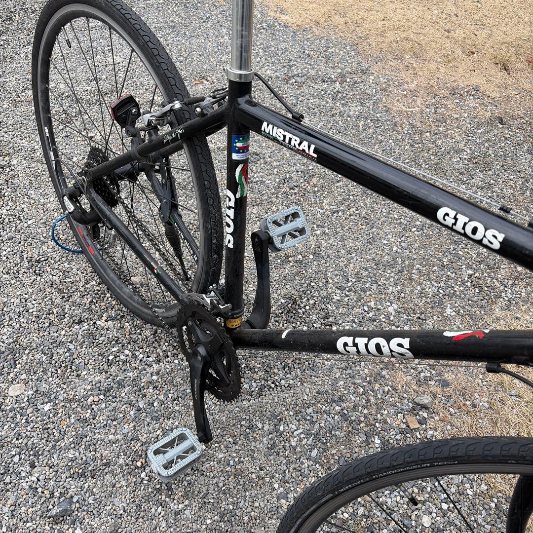 ジオスGIOS ブラック身長165〜170cm MISTRAL クロスバイク
