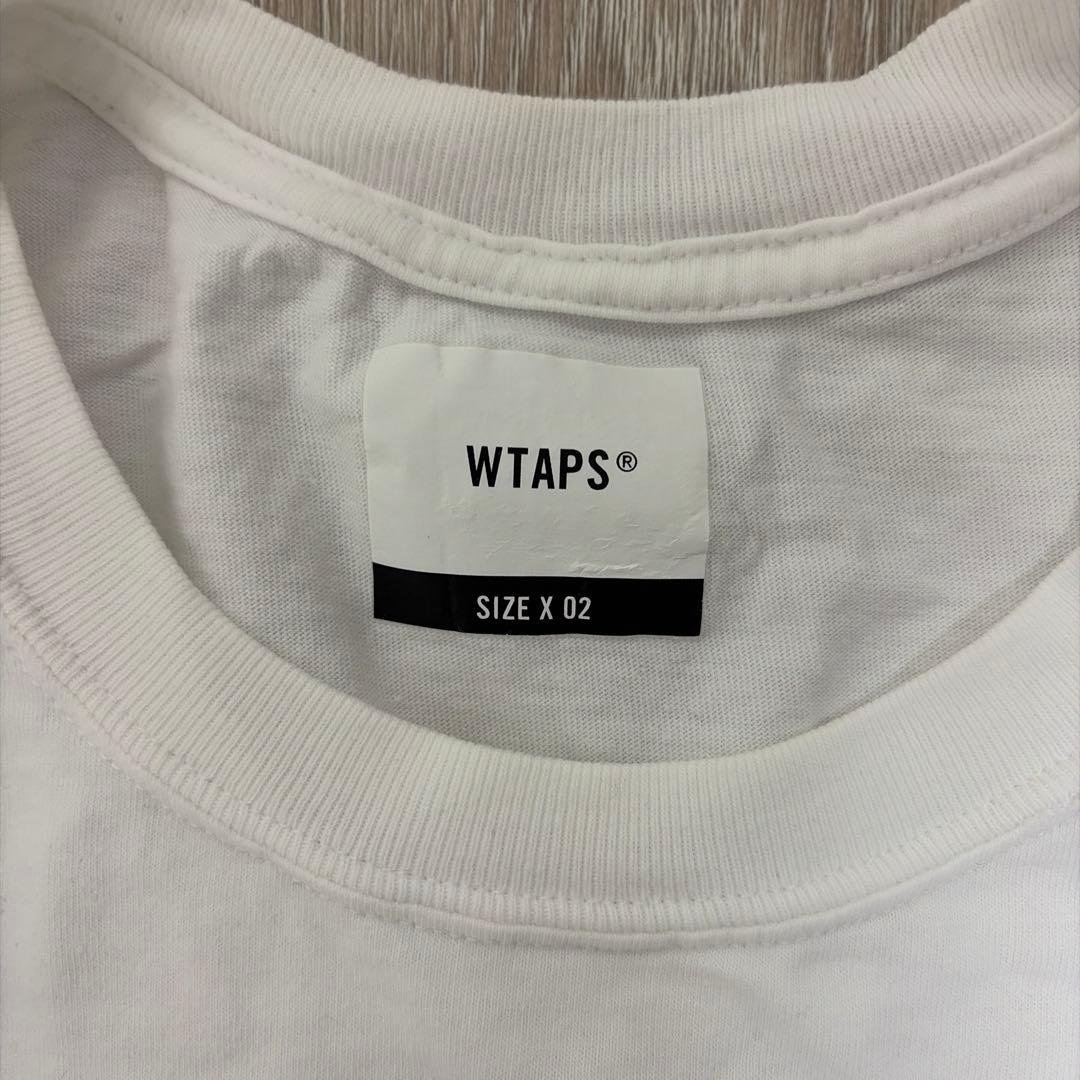 WTAPS ホワイト Tシャツ サイズ X 02