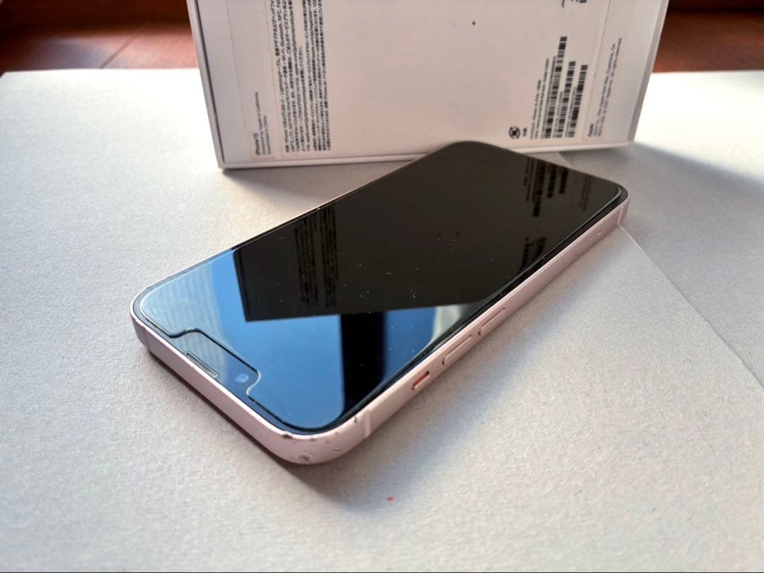 Apple iPhone 13 ピンク 本体　箱あり　充電ケーブルあり