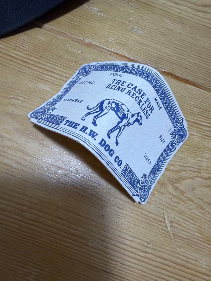 THE H.W.DOG&CO. TRUCKER CAP 古着