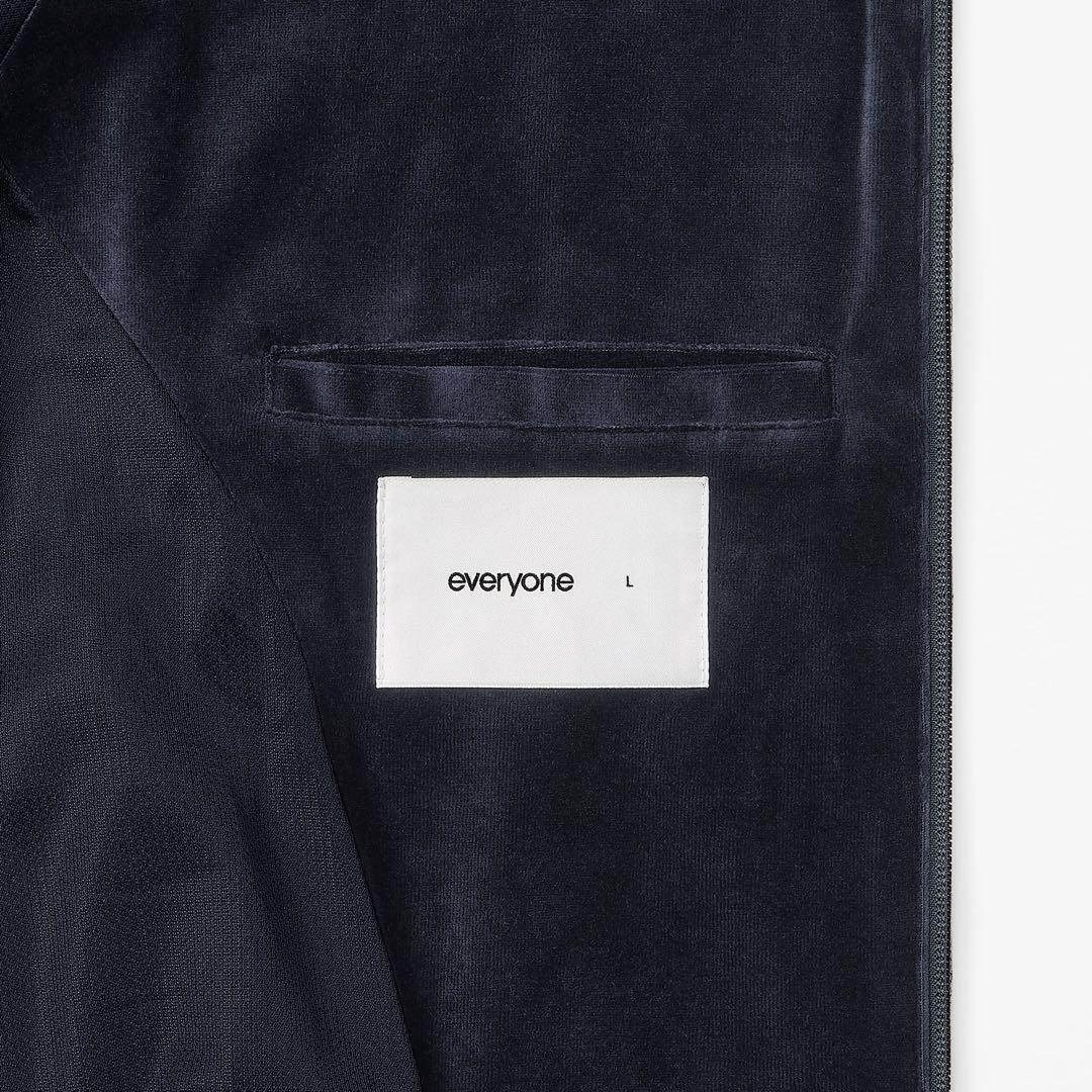 【極美品】everyone cotton velours セットアップ　Lサイズ