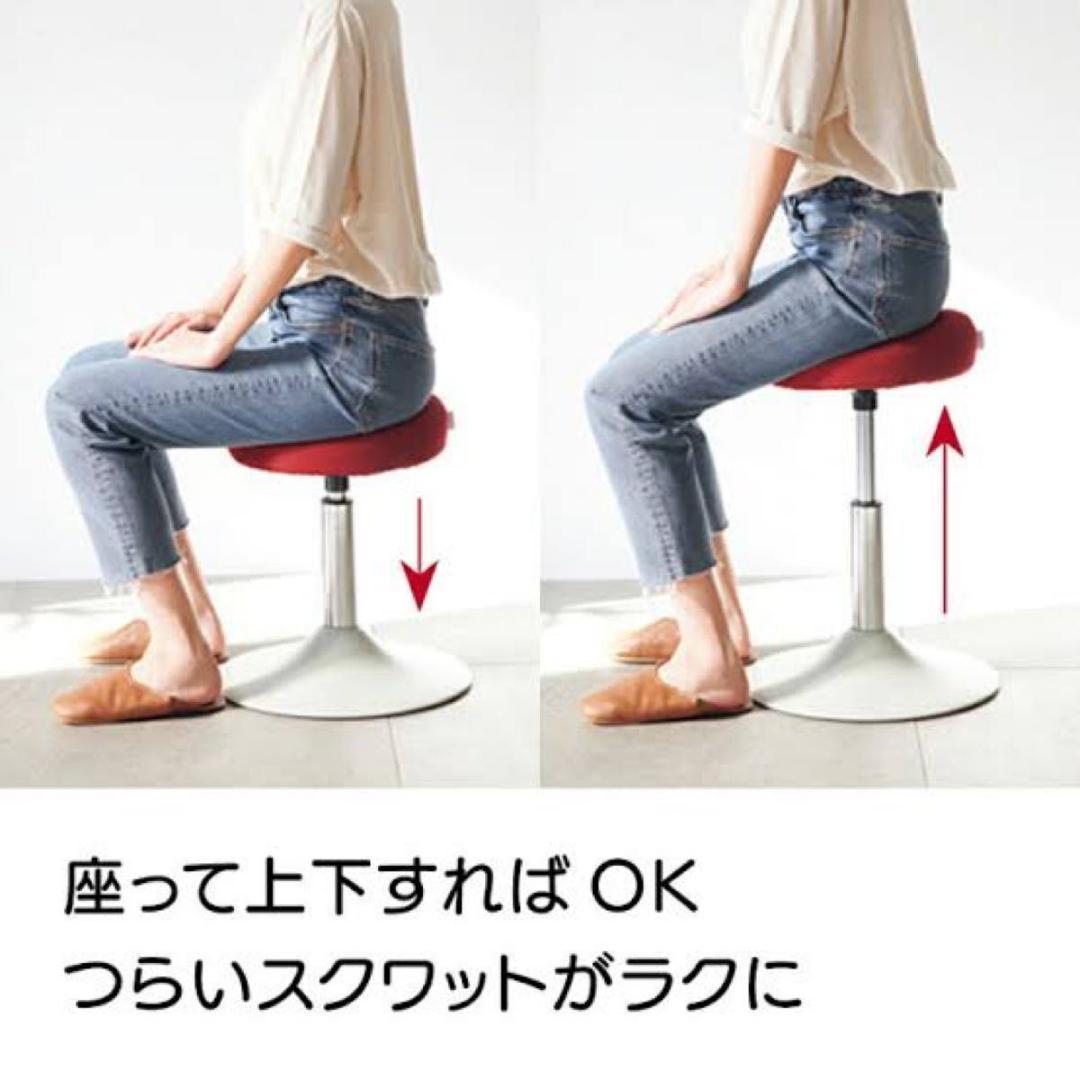 【美品】 ミズノ トレーニング椅子 スクワットスリール レッド スクワット
