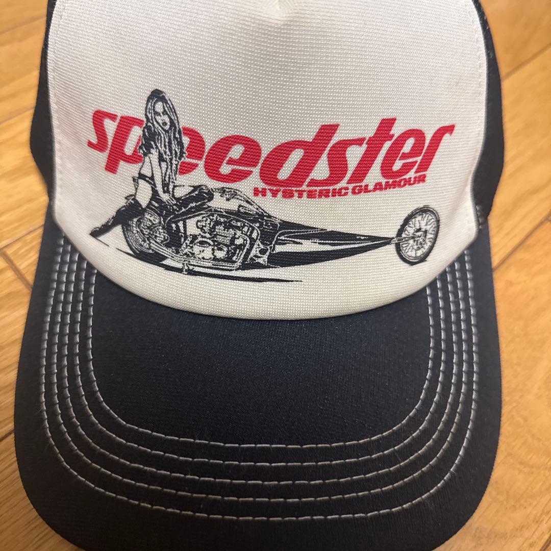 speedster トラッカーハット ホワイト/ブラック