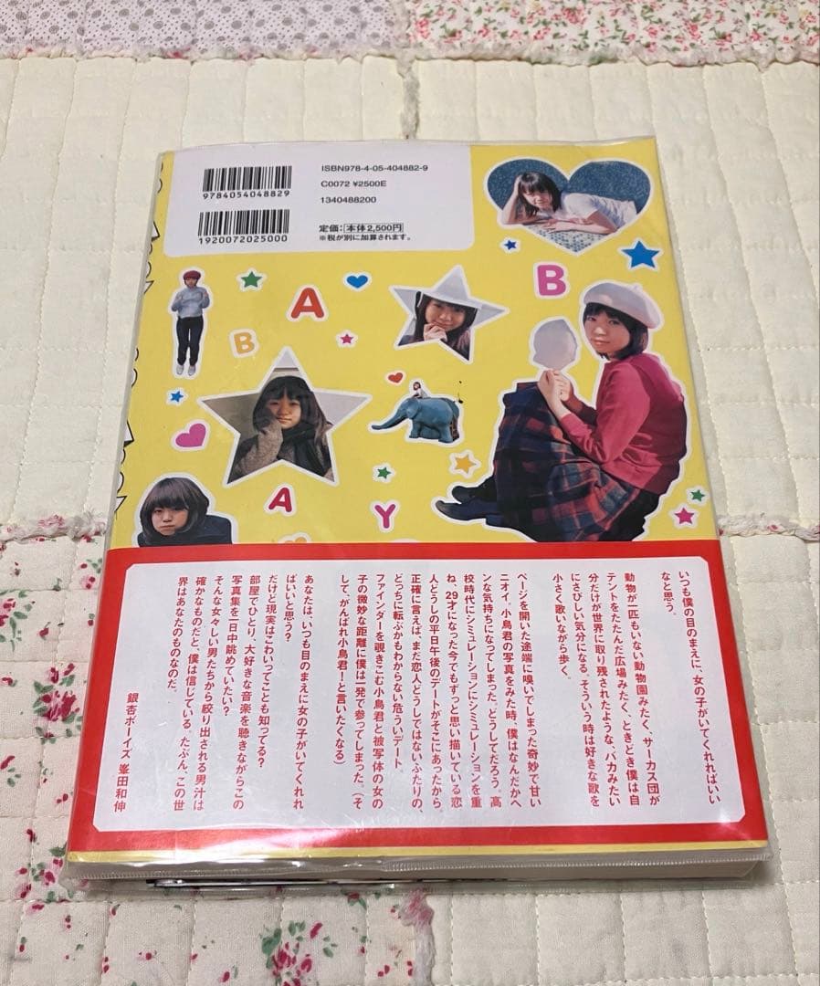川島小鳥　サイン入り　写真集　デビュー作　「BABY BABY」　ポスター付き