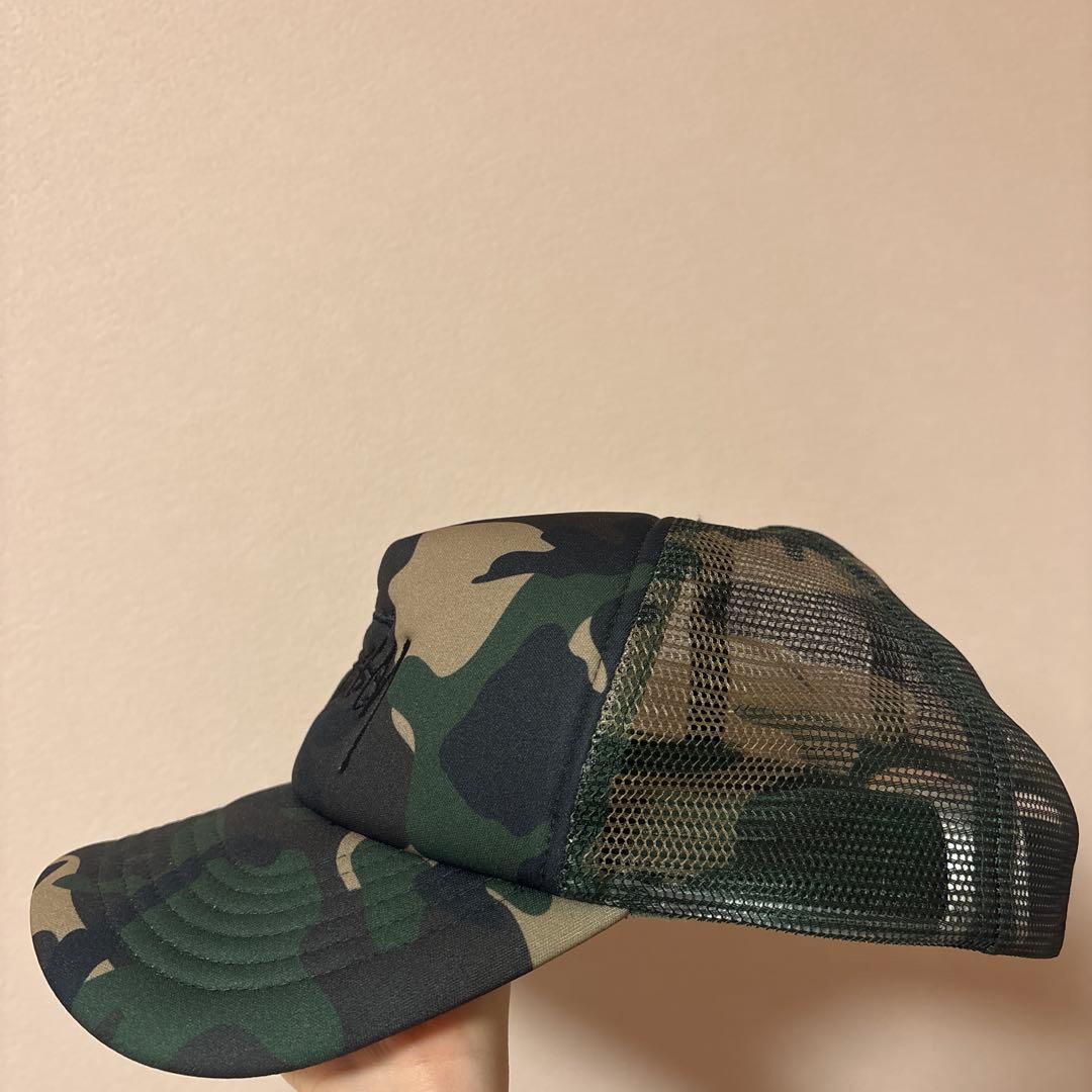 stussy迷彩キャップ