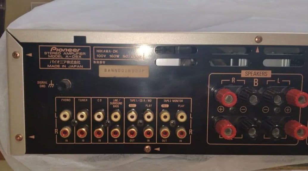 Pioneer プリメインアンプ　A-D5X 【稼働品／訳アリジャンク】