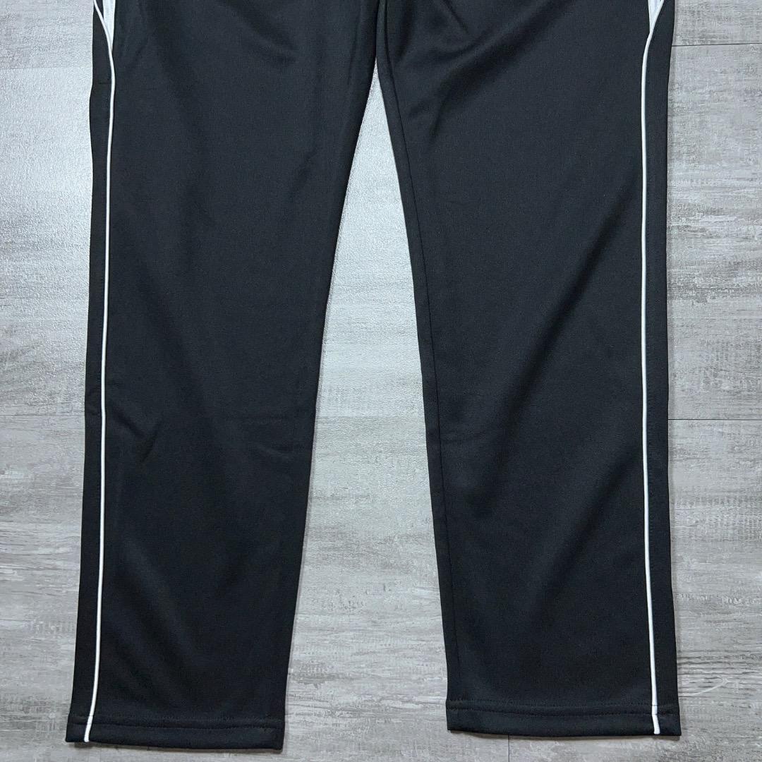 新品 正規品 アディダス ジャージ セットアップ 上下 黒 Adidas L