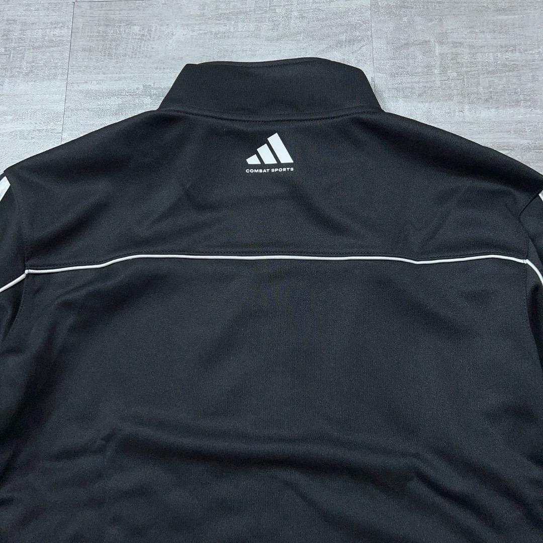 新品 正規品 アディダス ジャージ セットアップ 上下 黒 Adidas L