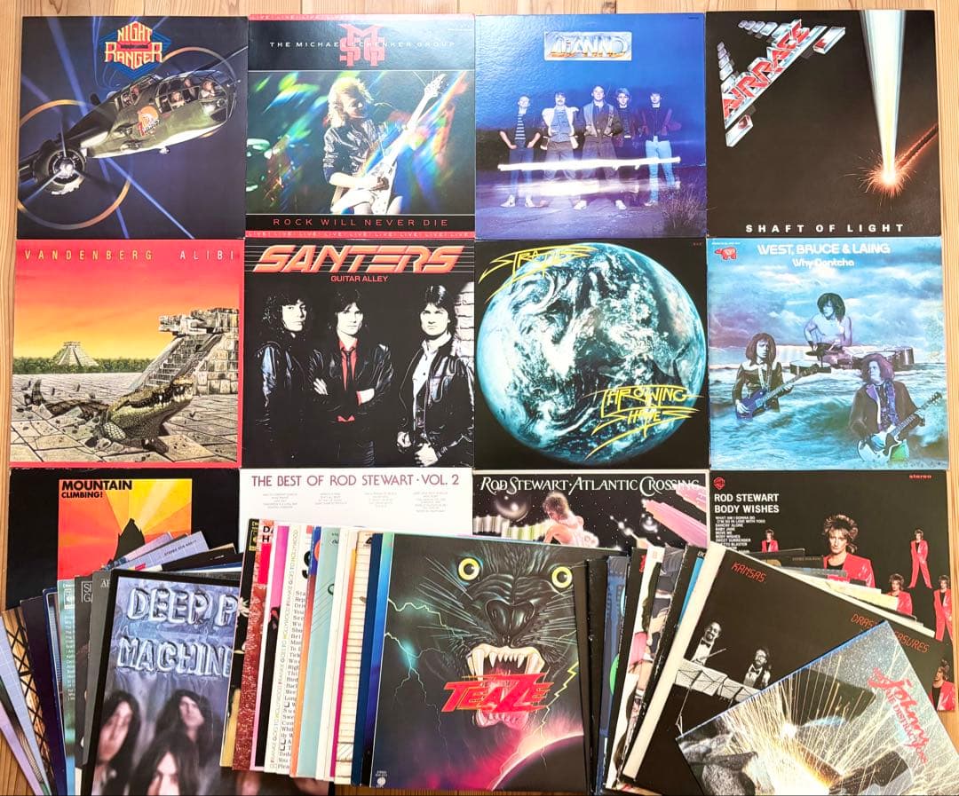 LP Rock Iron Maiden 他 レコード まとめ売り 61枚セット