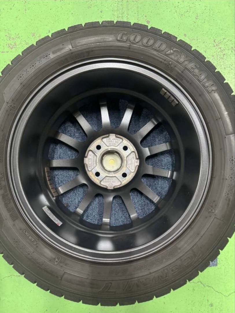 中古スタッドレス185/60R15グッドイヤーWeds IRVINE　4本セット