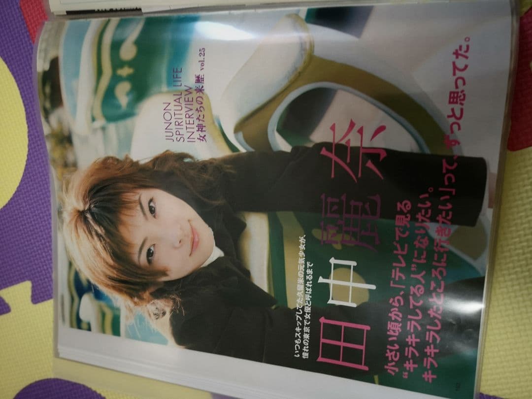 田中麗奈(1冊200円計算)89冊分419ページ切り抜きしファイリング済み