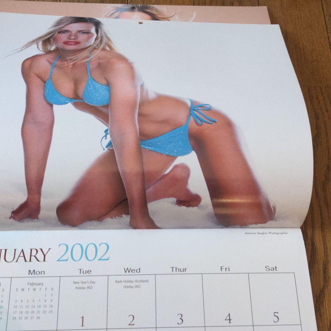 Daniela Pestova Calendar　2002