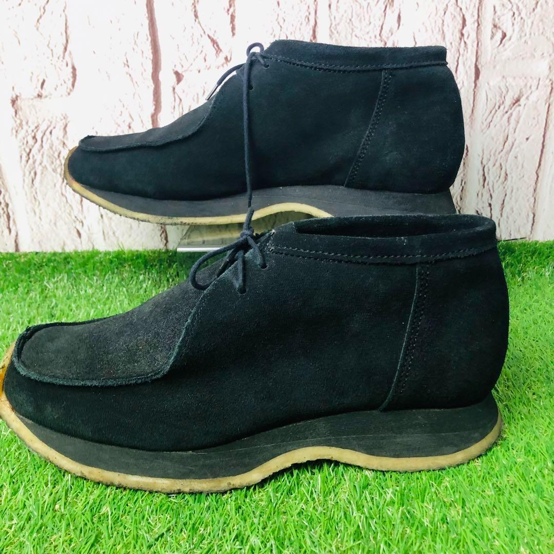 【極美品】E COX ワラビー イングランド製 厚底 8(27)
