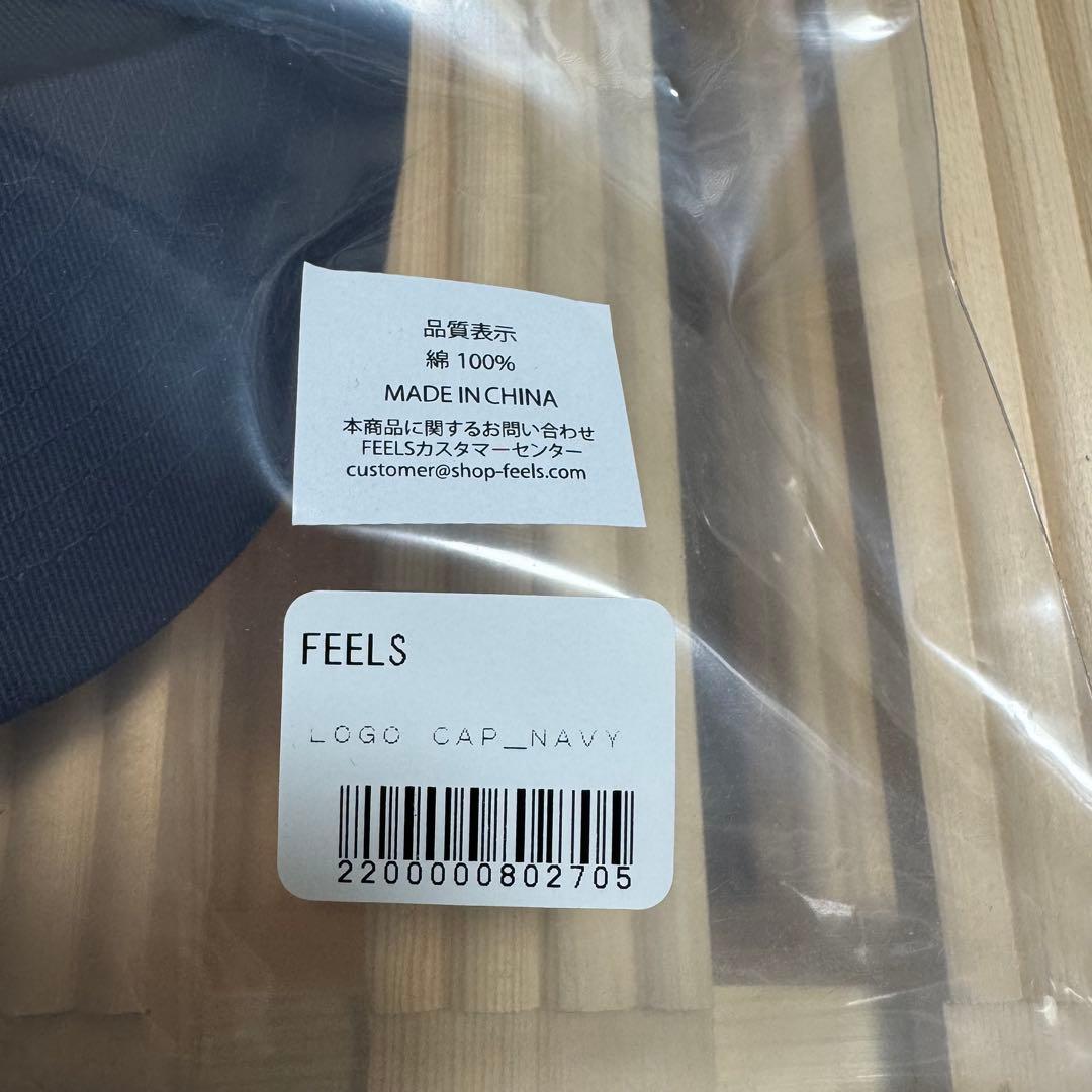 帽子 FEELS LOGO CAP NAVY