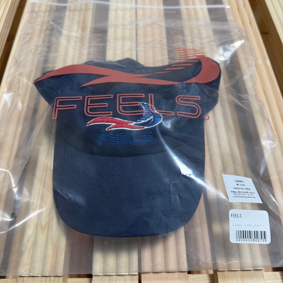 帽子 FEELS LOGO CAP NAVY