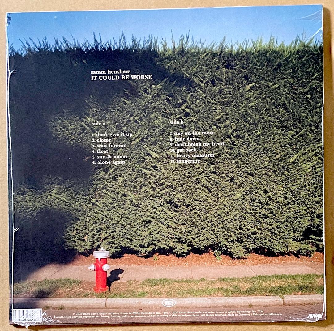 Samm Henshaw It Could Be Worse アナログ盤 新品