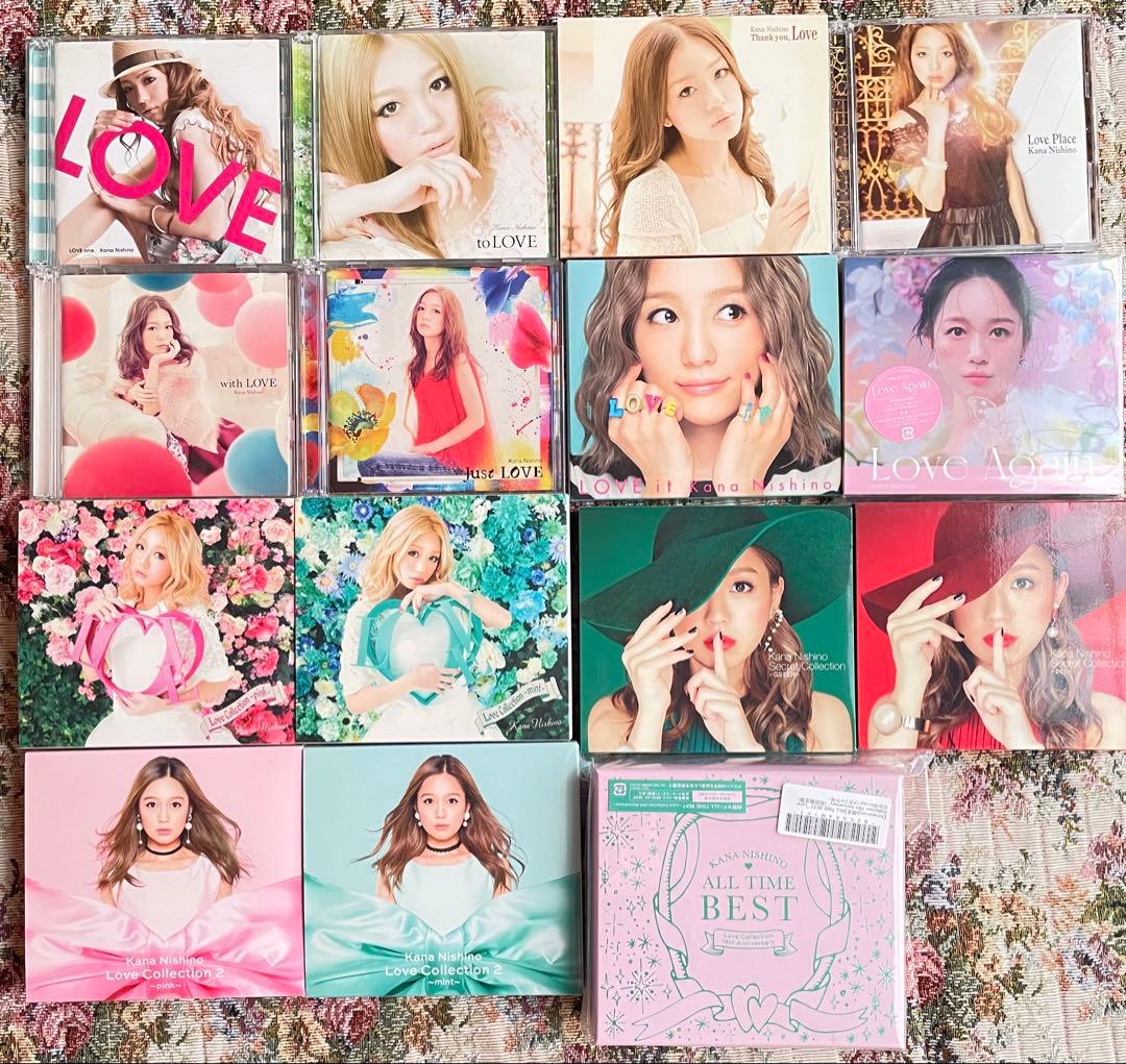 西野カナ CD DVD 初回限定盤 特典付き まとめ売り