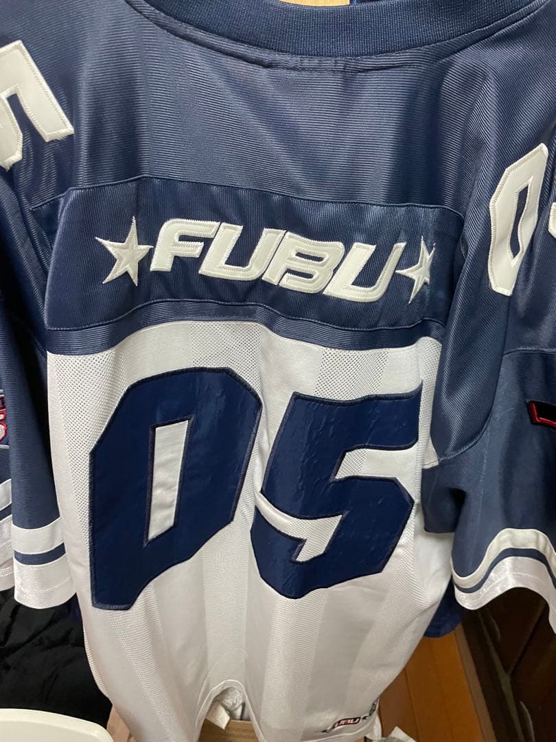 FUBU ゲームシャツ XL　90s b-boy