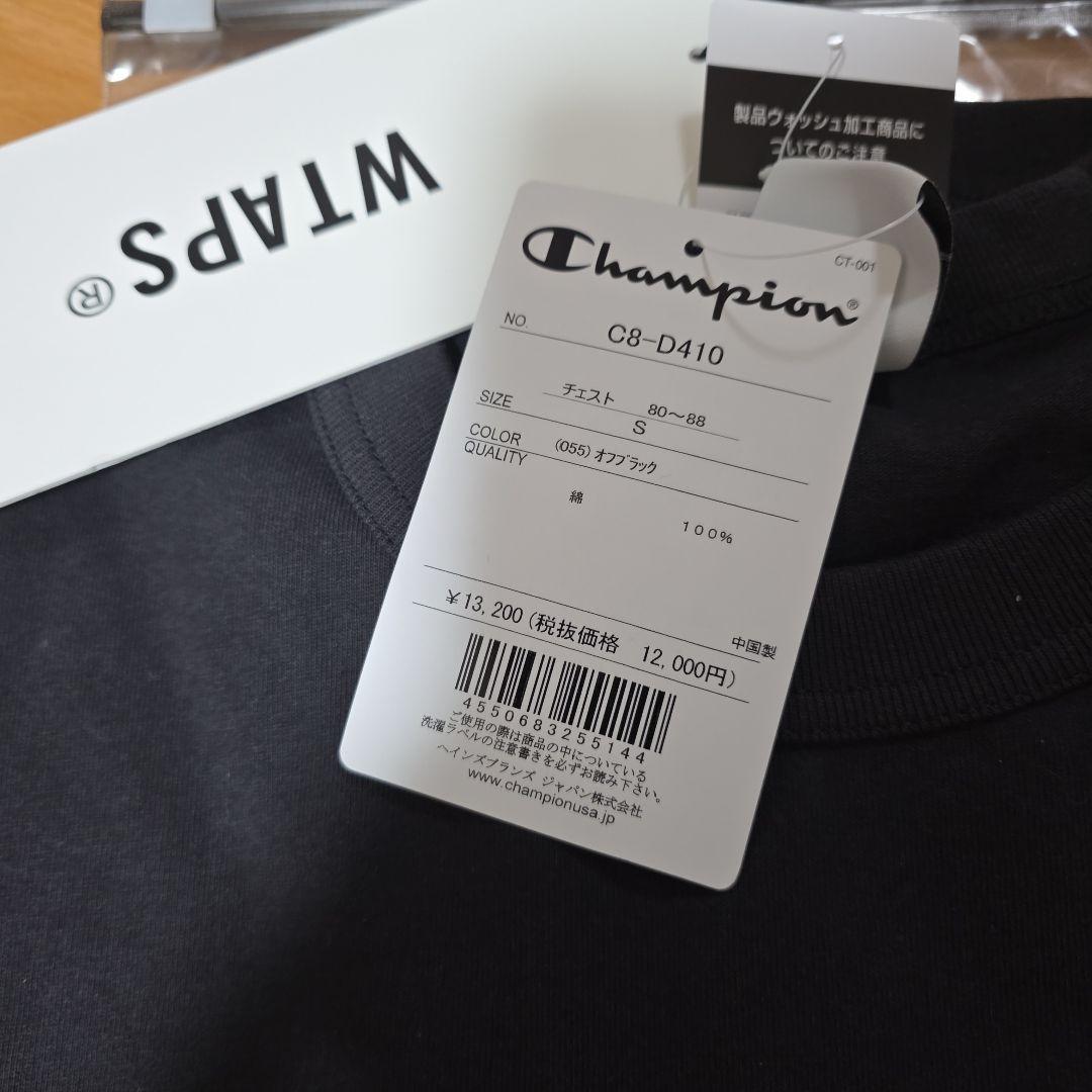 WTAPS × Champion ロングTシャツ S ダークグレー