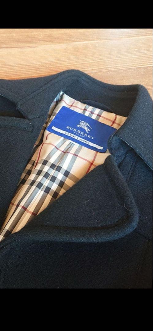 美品BURBERRY BLUE LABEL バーバリー　ブルーレーベル　コート