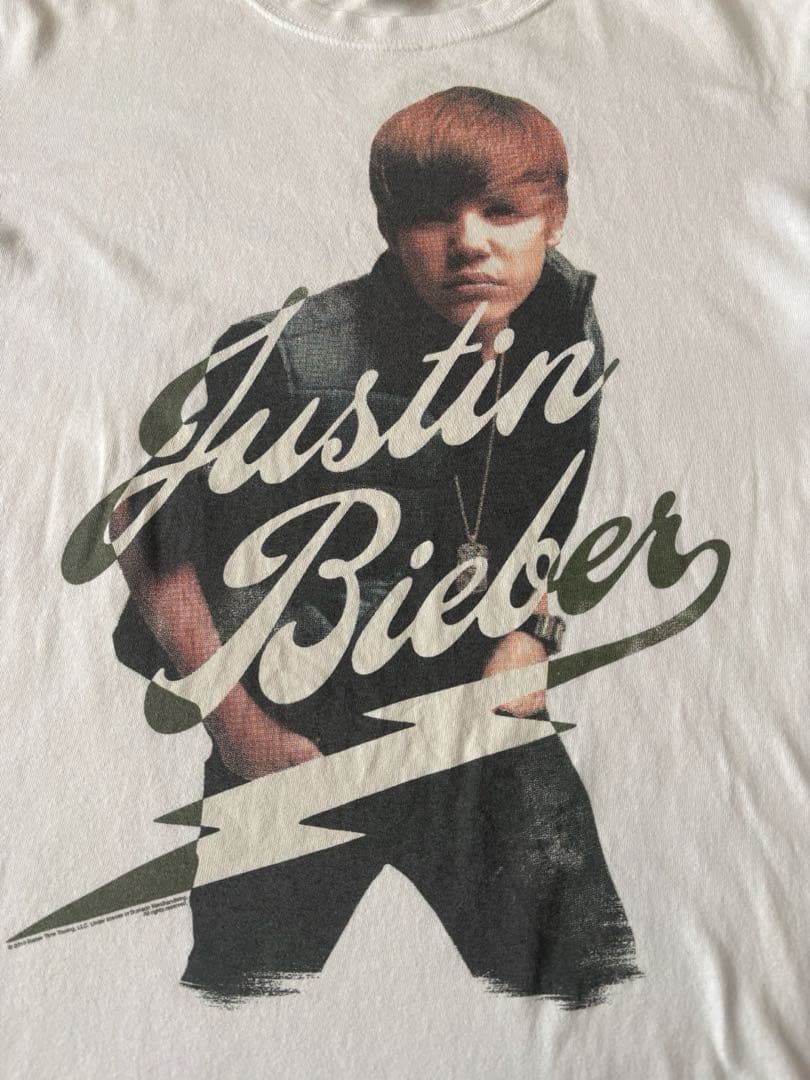 バンT Justin Bieber 2010年ツアー限定Tシャツ レア