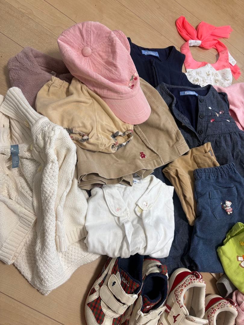 familiar ファミリア　ブランド服　セット売り　90〜100サイズ