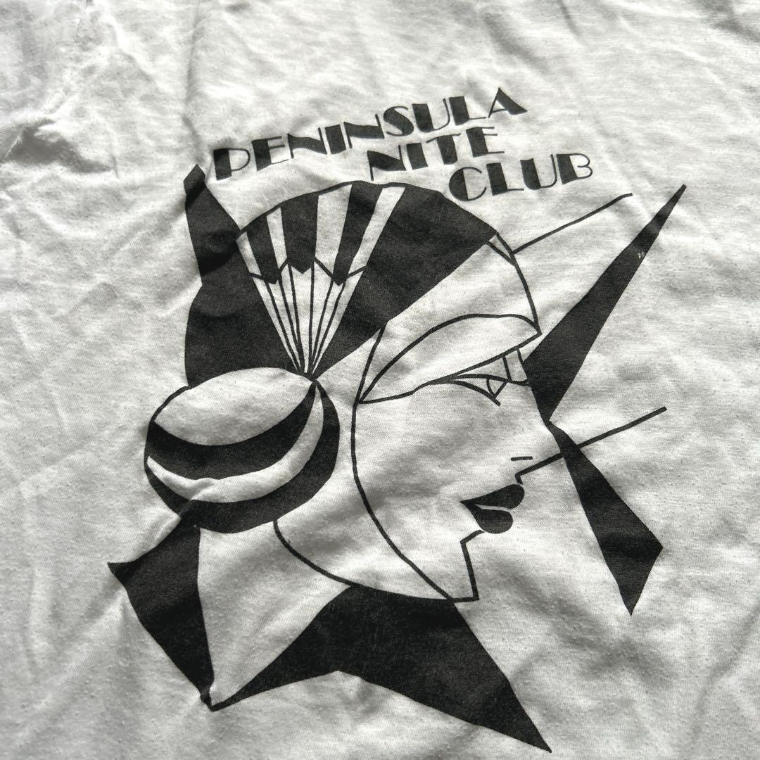 80sヴィンテージclass of '57リンガーTシャツアーティスト似顔絵