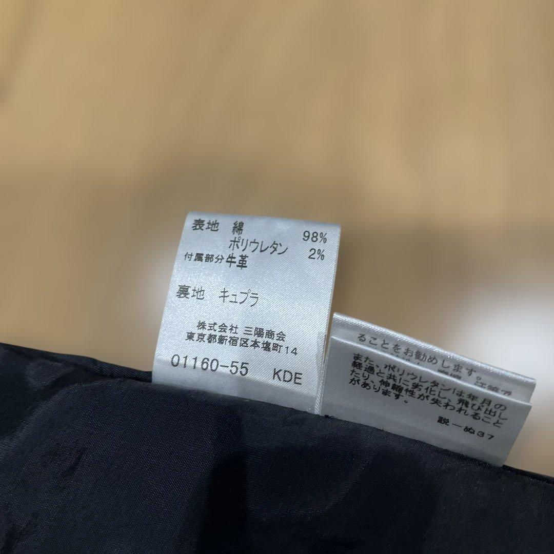 BURBERRY LONDONノースリーブひざ丈ワンピース 40