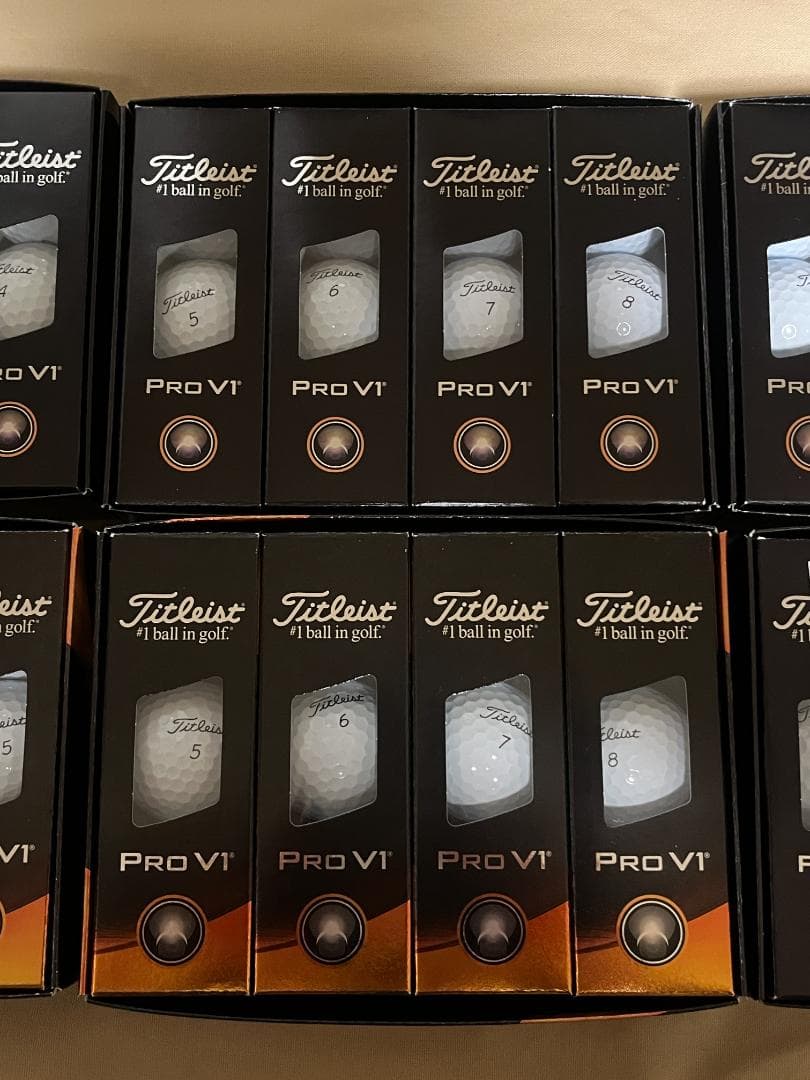 新品 タイトリスト Titleist Pro V1 6ダース 送料無料