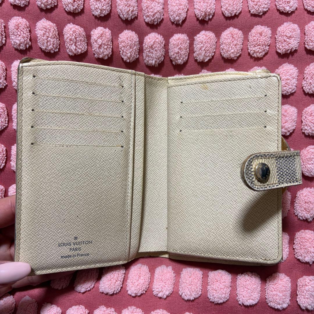 ルイヴィトン ダミエ アズール ポルトフォイユ ヴィエノワ 折り財布