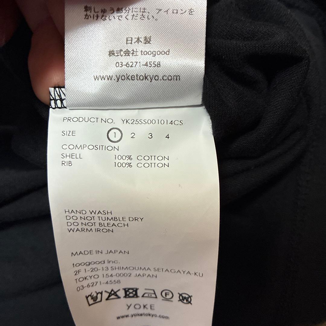 K*H様 YOKE EMBROIDERY ORGANIC COTTON T-SH