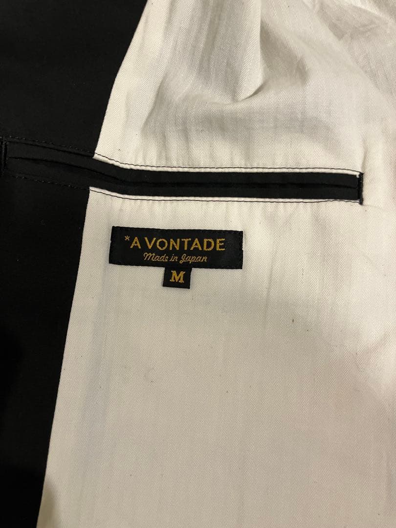 A VONTADE アボンタージ　オールドポッタージャケット　M ブラック