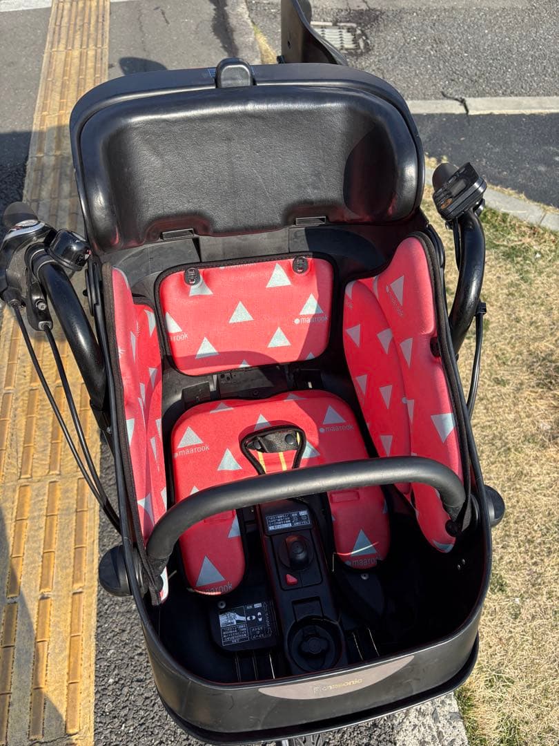 063中古Panasonic電動アシスト自転車　8Ah 大阪