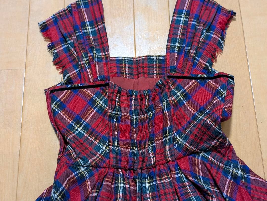♥美品♥JANE MARPLE タータンドレス　ワンピース　チェック