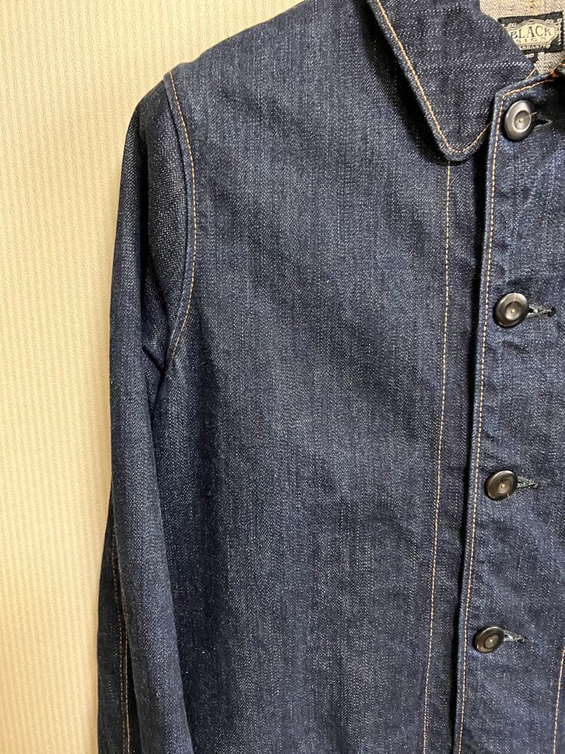 【濃紺】【極美品】BLACKSIGN ブラックサイン カバーオール ハンドメイド