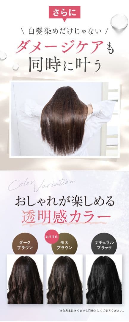 RISHIRIA Furel カラーシャンプー 詰替用 ナチュラルブラック3個