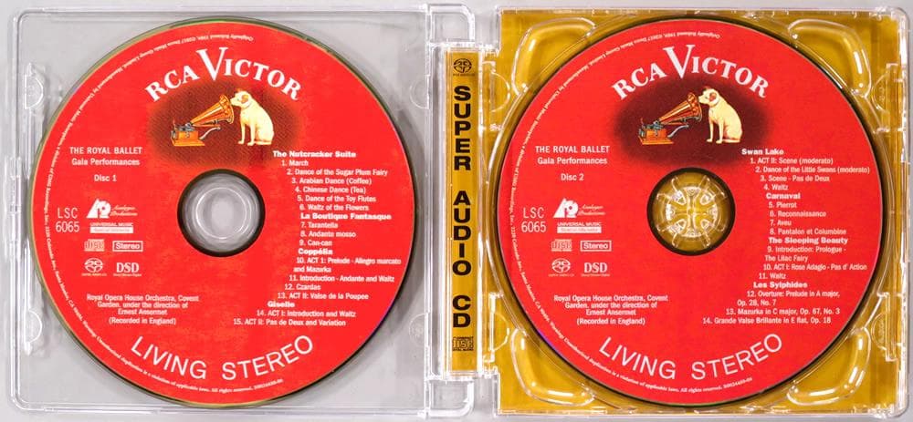 (2 Hybrid SACD) アンセルメ / ザ・ロイヤル・バレエ～ 輸入盤
