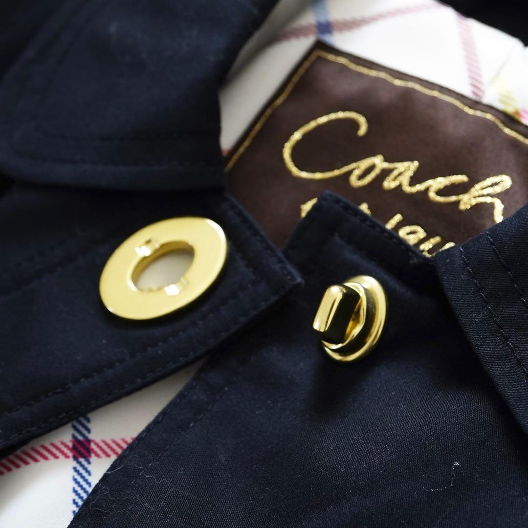 新品・未使用｜春先に COACH ネイビー スプリングコート