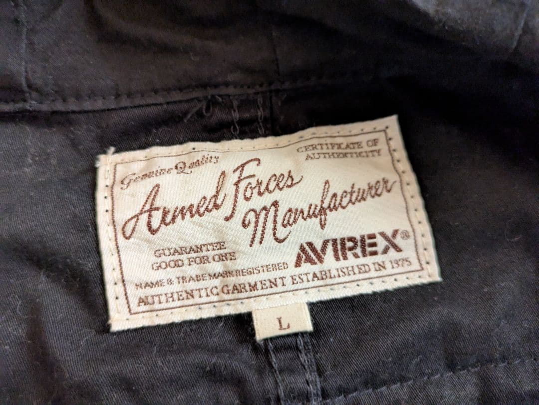 AVIREX アヴィレックス　M-51 Lサイズ　メンズ　コート　春