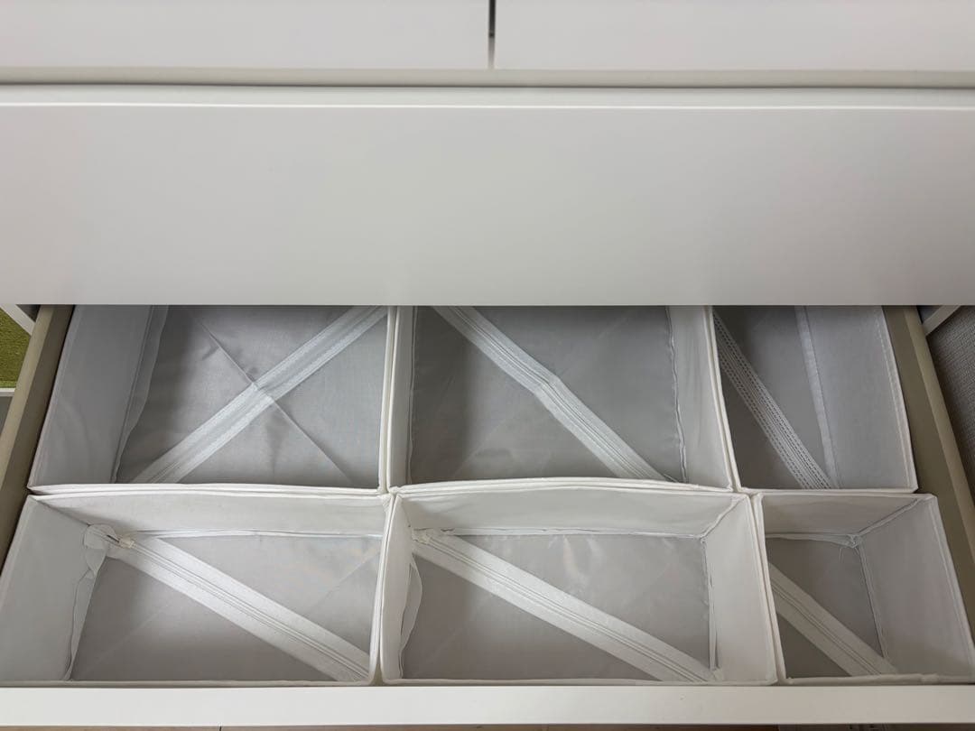 組み立て済み送料込み☆IKEA イケア MALM マルム ホワイト 5段 タンス