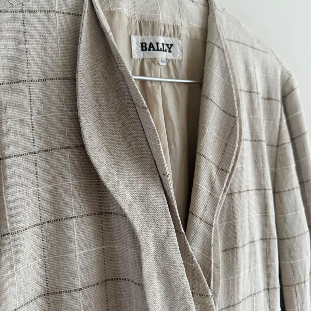 BALLY バリー リネン ウェーブカラー ジャケット LITMUS購入