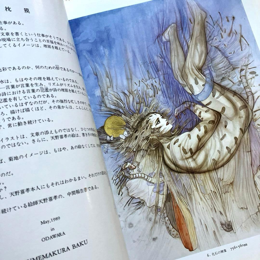 天野喜孝画集　飛天　初版