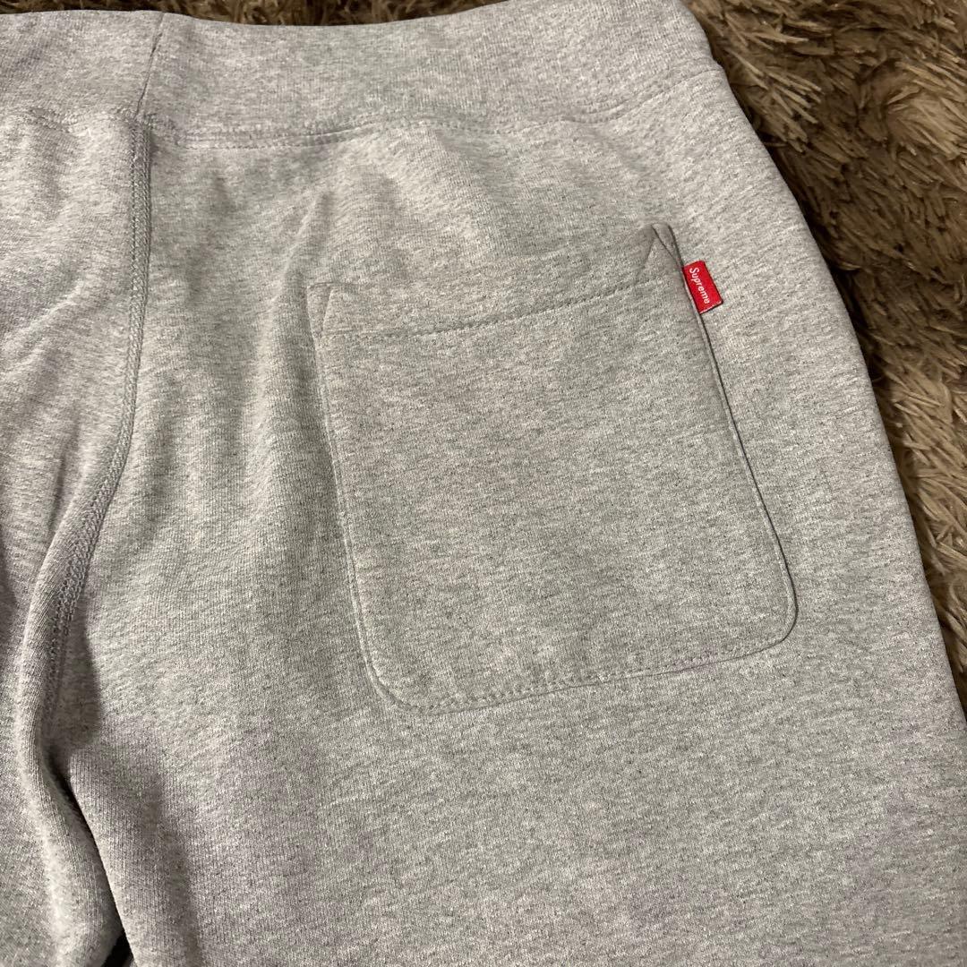 パンツ supreme s logo sweatpant heather grey