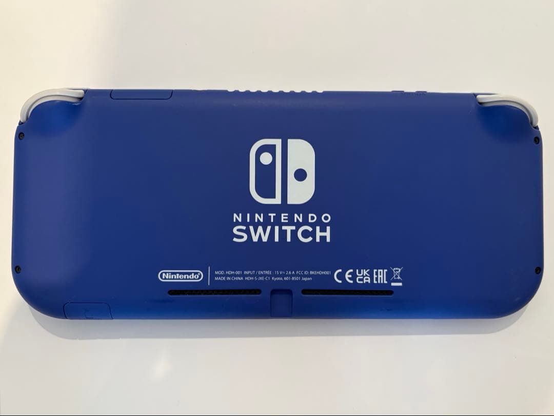 Nintendo switchlite 任天堂　ブルー　付属箱 充電器あり