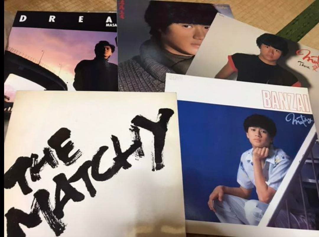 近藤真彦LPアルバムレコード9枚セット 年代物